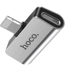 Adapter Hoco LS24 Lightning 2 in 1 (charging + headphones) (Discounted) (Category 1)